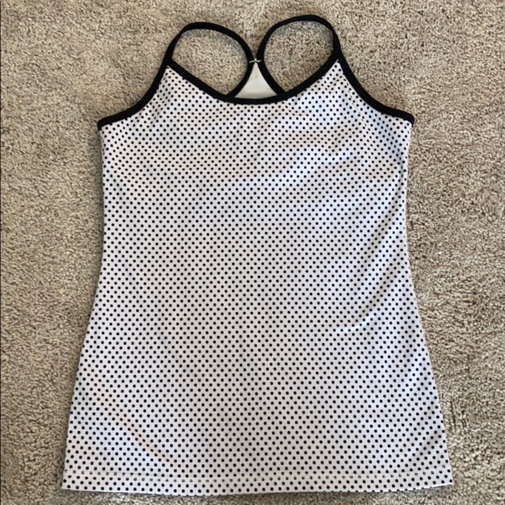 Lululemon Polka Dot Workout Tank